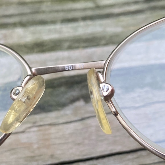 Liz Claiborne Frames Vintage made in Italy metal frames gold tone 53[]17 125 - Picture 12 of 12